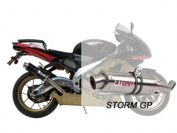 STORM GP Aprilia RSV 1000 Auspuff 1998 bis 2003