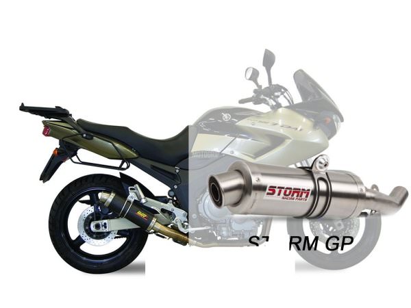 STORM GP Yamaha TDM 900 Auspuff 2002 bis 2014