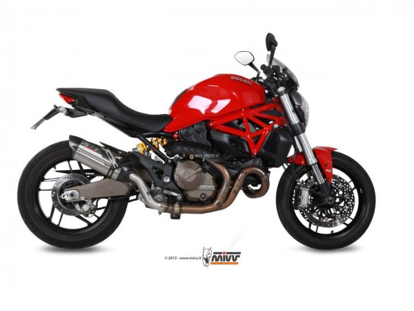 MIVV Ducati MONSTER 821 Auspuff Suono 2014 bis 2017