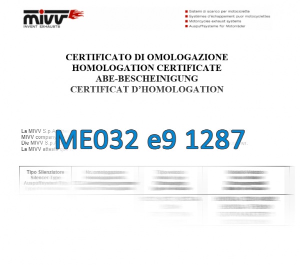 MIVV ABE Zulassung ME032 e9 1287